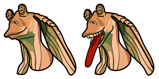 Star Wars Jar Jar Binks Cursor