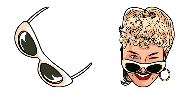 Barbie & Glasses Cursor