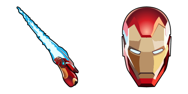Fortnite Iron Man Skin & Mark 85 Energy Blade Pickaxe Cursor