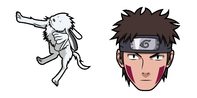 Naruto Kiba Inuzuka & Akamaru Cursor