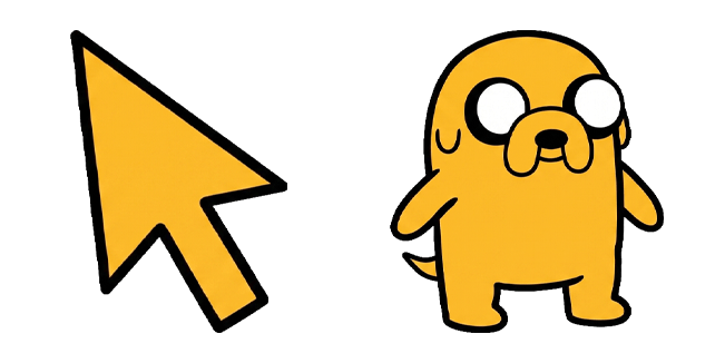 Adventure Time Cute Jake the Dog Cursor
