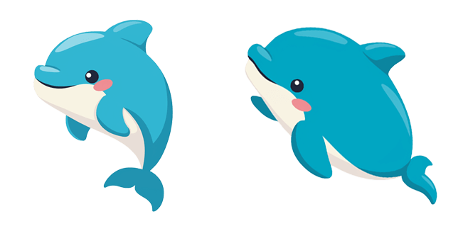 Adorable Dolphin Cursor