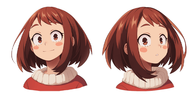My Hero Academia Christmas Ochaco Uraraka Cursor