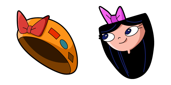 Phineas and Ferb Isabella & Fireside Girls Hat Cursor