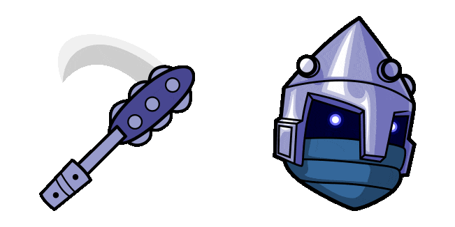Castle Crashers Industrialist & Mace Animated Cursor
