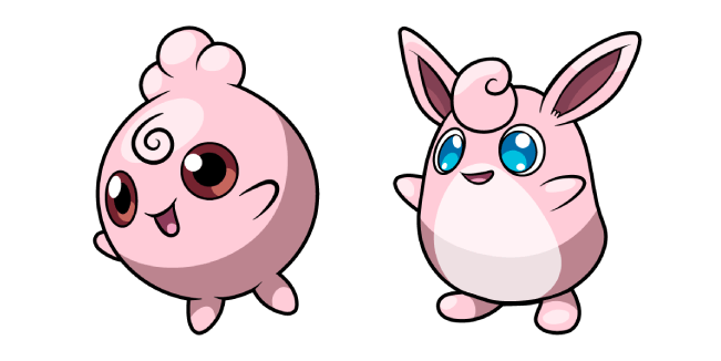 Pokemon Jigglypuff & Wigglytuff Cursor