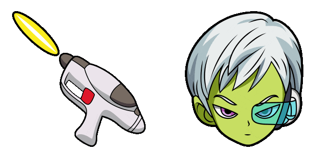 Dragon Ball Cheelai & Blaster Animated Cursor