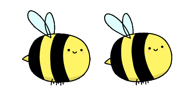 Cute Wasp Flying Animated Cursor
