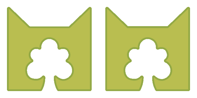 Warrior Cats SkyClan Logo Animated Cursor