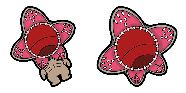 Stranger Things Demogorgon Kawaii Animated Cursor