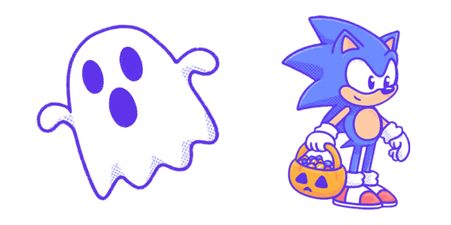 Halloween Sonic & Ghost Cursor