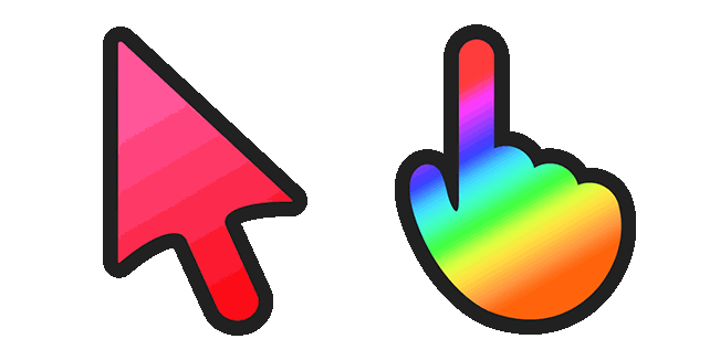 Colorful Gradient Animated Cursor