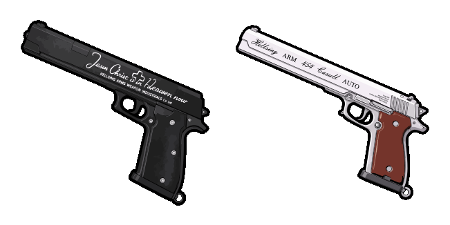 Hellsing Jackal & 454 Casull Animated Cursor