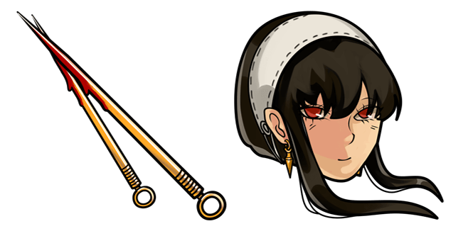 Spy x Family Yor Forger & Thorn Princess Cursor