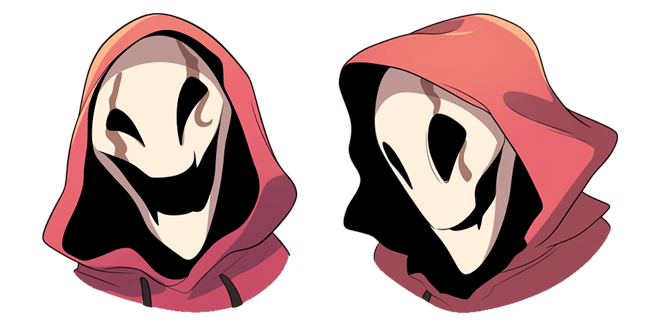 Smiling Ghostface Cursor