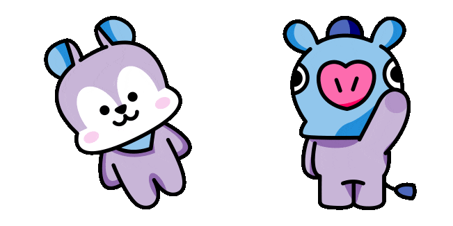 BTS BT21 Mang Animated Cursor