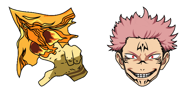 Jujutsu Kaisen Sukuna Power Animated Cursor