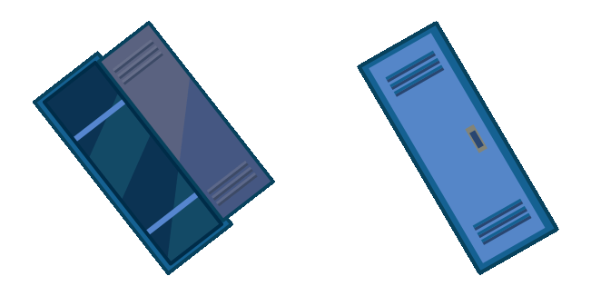 School Locker Animated Cursor