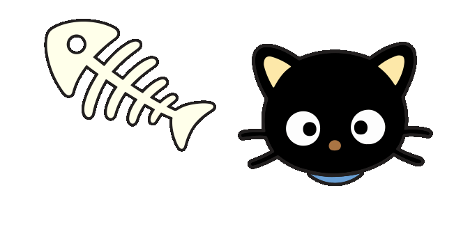Sanrio Chococat & Fishbone Animated Cursor