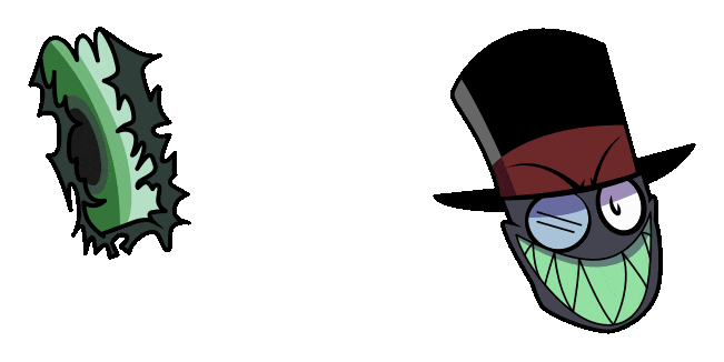 Villainous Black Hat & Portal Animated Cursor