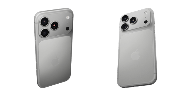 iPhone 17 Pro Max Silver Cursor