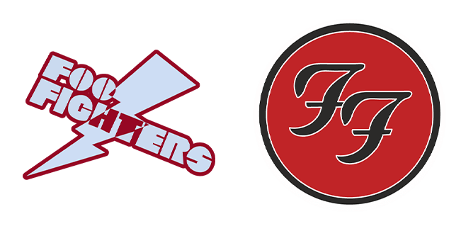 Foo Fighters Logo & Lightning Bolt Cursor