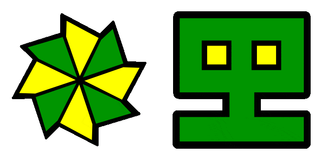Geometry Dash Ball 3 & Cube 13 Animated Cursor