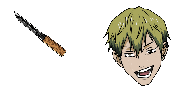 Jujutsu Kaisen Naoya Zenin & Knife Animated Cursor