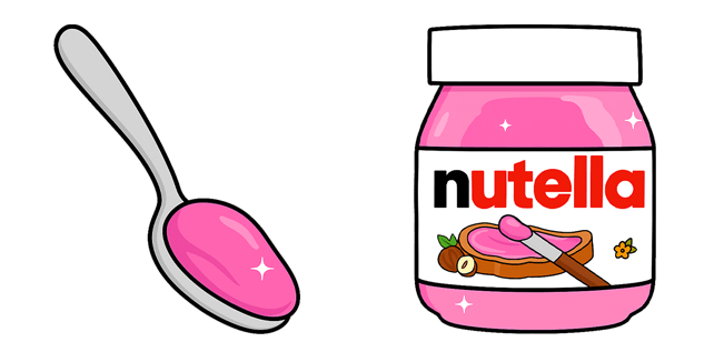 Pink Nutella Cursor