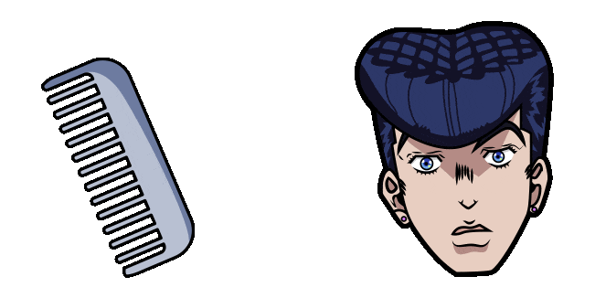 JoJo’s Bizarre Adventure Josuke & Comb Animated Cursor