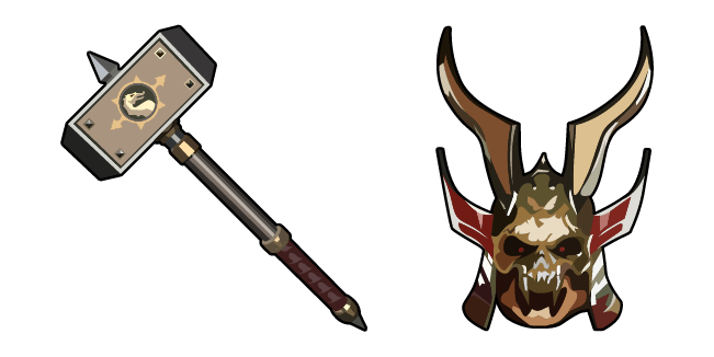 Mortal Kombat Shao Kahn & Wrath Hammer Cursor