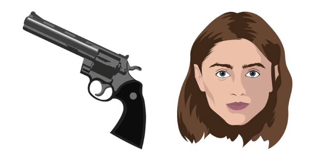 Stranger Things Nancy Wheeler & Gun Cursor