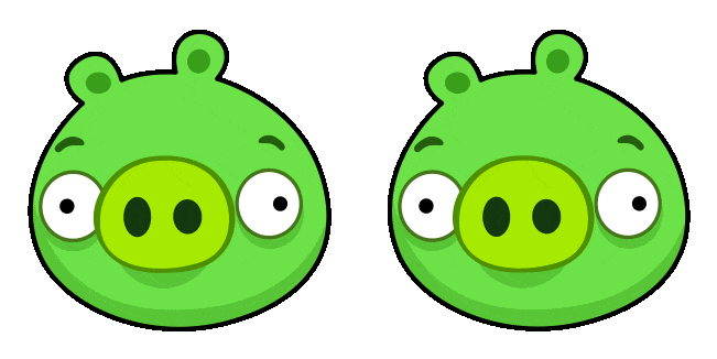 Angry Birds Minion Pig Animated Cursor