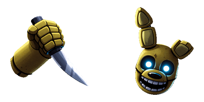 FNaF Spring Bonnie with Knife Animated Cursor