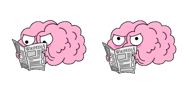 Brains Read Wikipedia Animated Cursor