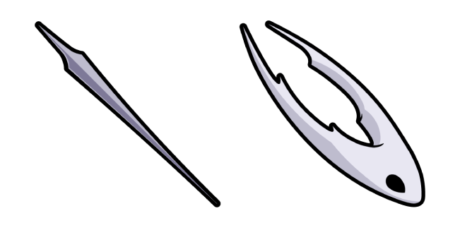 Hollow Knight Pure Vessel & Nail Cursor