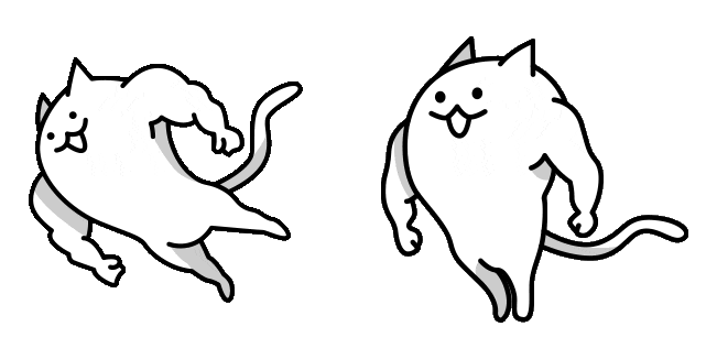 The Battle Cats Superfeline Animated Cursor