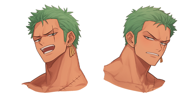 One Piece Stunning Roronoa Zoro Cursor