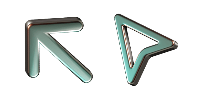 Matte Metallic 3D Cursor