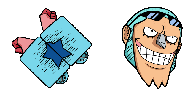 One Piece Franky Animated Cursor