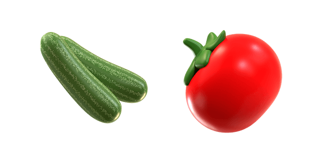 Cucumber & Tomato 3D Cursor