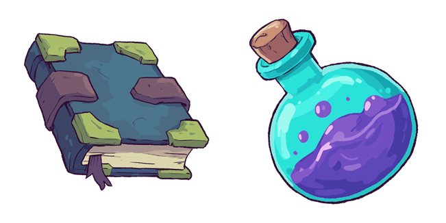 Magic Spellbook & Potion Cursor