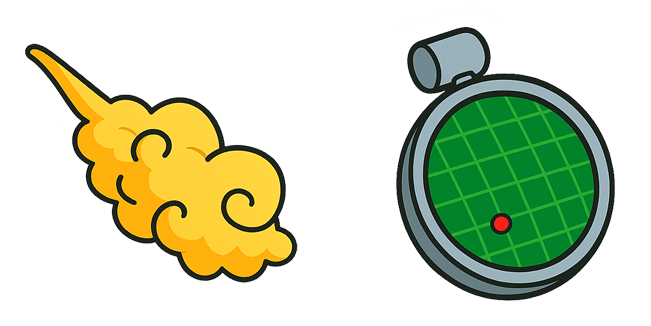 Dragon Ball Nimbus Cloud & Dragon Radar Cursor