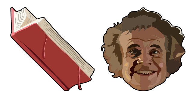 LOTR Bilbo Baggins & Red Book of Westmarch Cursor