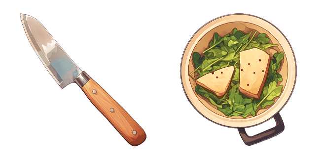 Cooking Knife & Salad Cursor