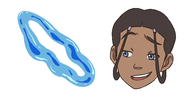 Avatar Katara & Waterbending Animated Cursor