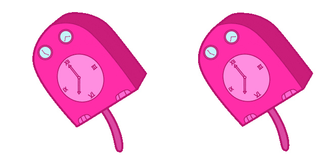 Adventure Time Alarm Cat Animated Cursor