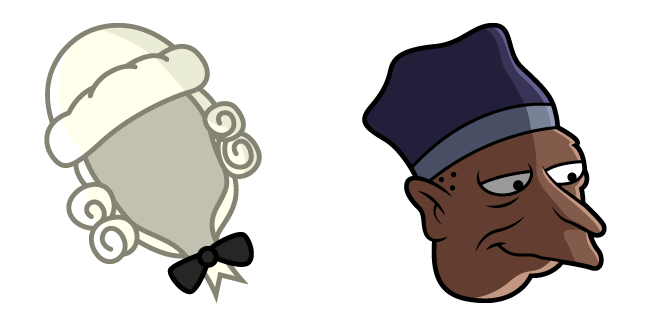 Disenchantment Odval & White Wig Cursor