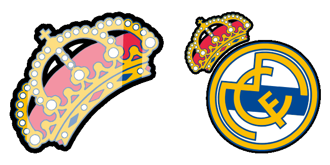 Real Madrid CF & Crown Animated Cursor