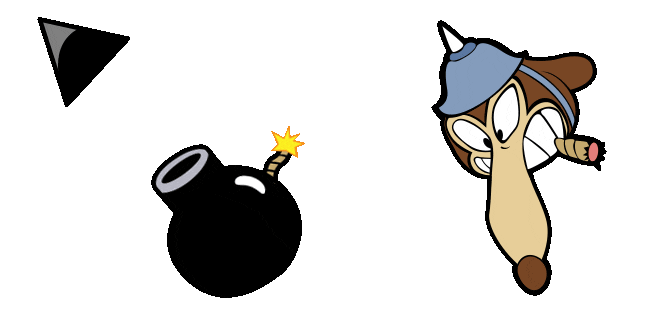 Cuphead Werner Werma & Cannon Animated Cursor